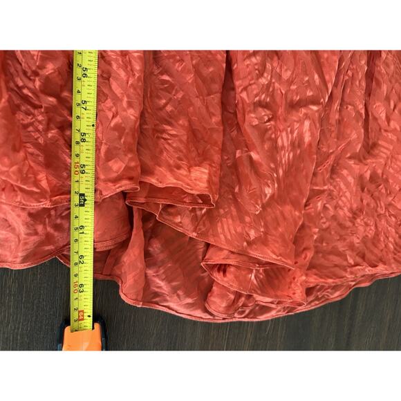 Calypso St Barth Silk Maxi Dress Flowy Party Orange $596 - Picture 12 of 15